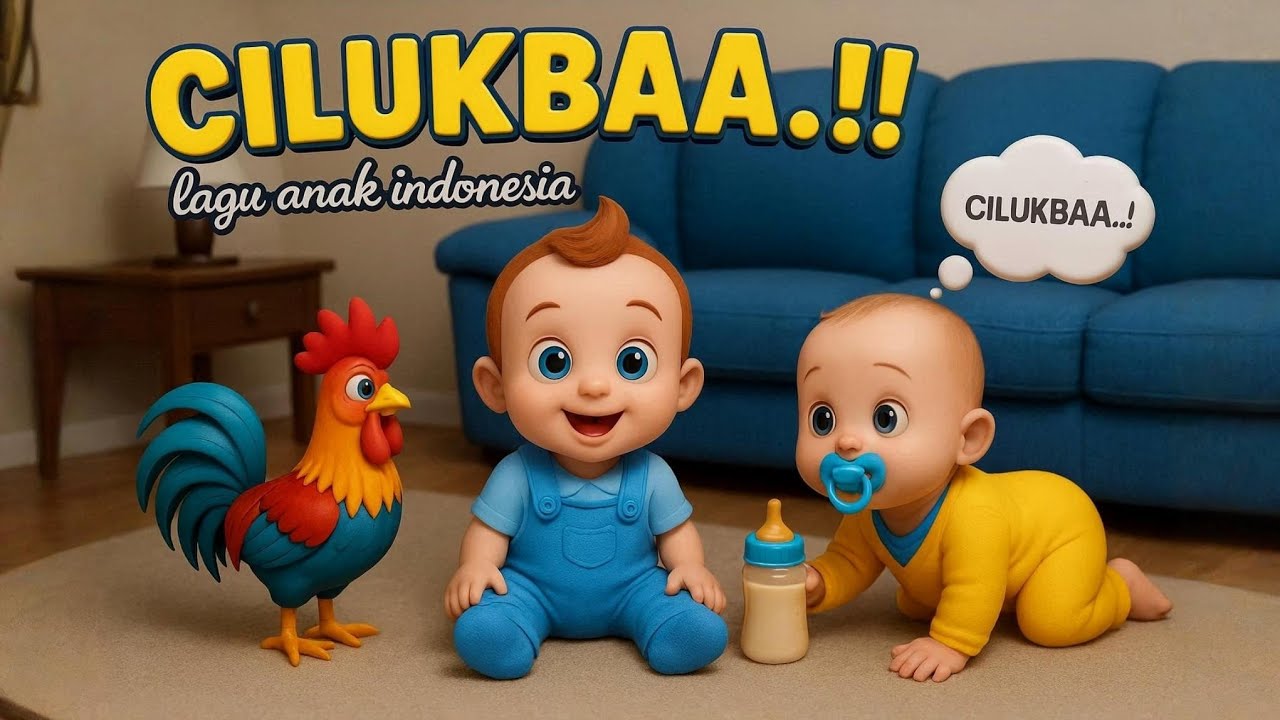 Lagu Anak Pok Ame Ame Cilukba | Lagu Edukasi Anak Lucu & Seru
