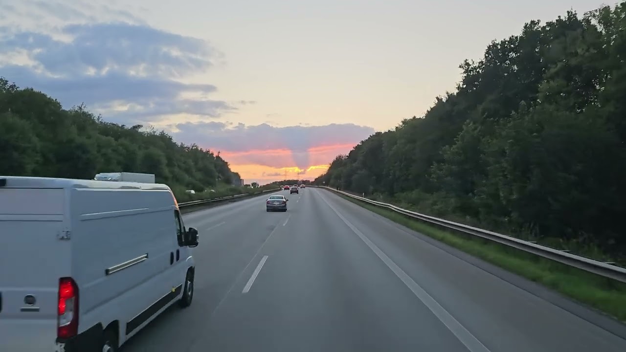 272 4K POV Real Truck Driving MAN TGX 520 Germany A3