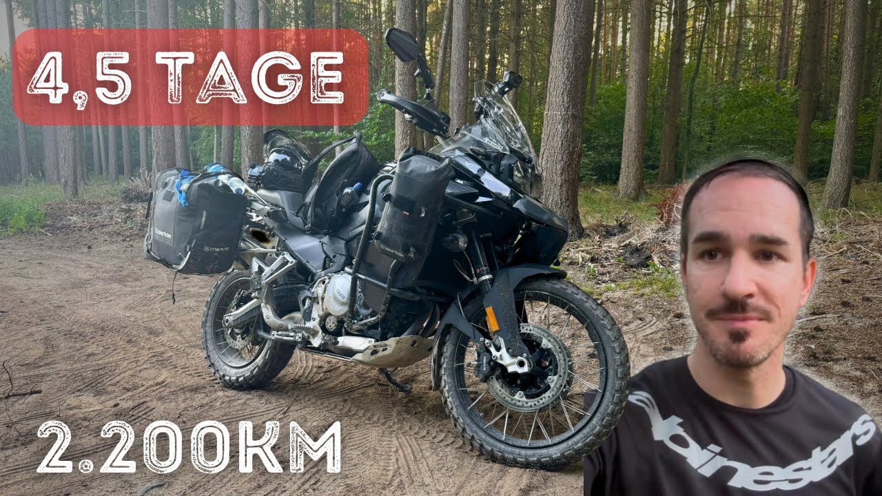 Mit dem Motorrad von Berlin nach Schweden – Mein Start auf dem TET Deutschland! 🏍️🇸🇪