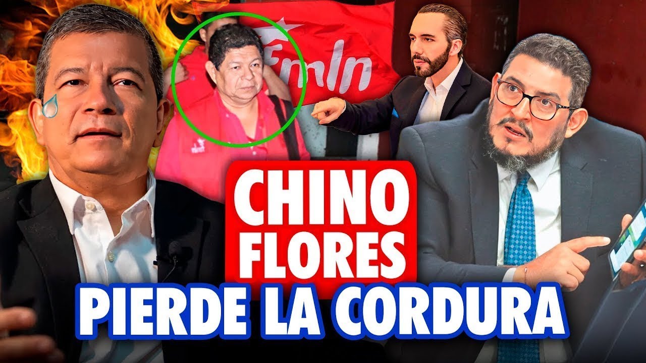 Chino Flores vuelve a hacer el ridículo💥Asegura que resucitará al FMLN para derrotar a Nayib Bukele
