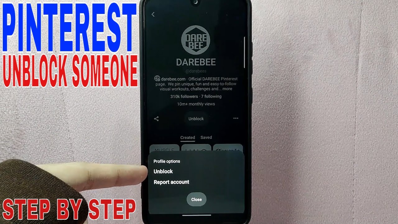 ✅ How To Unblock Someone On Pinterest 🔴