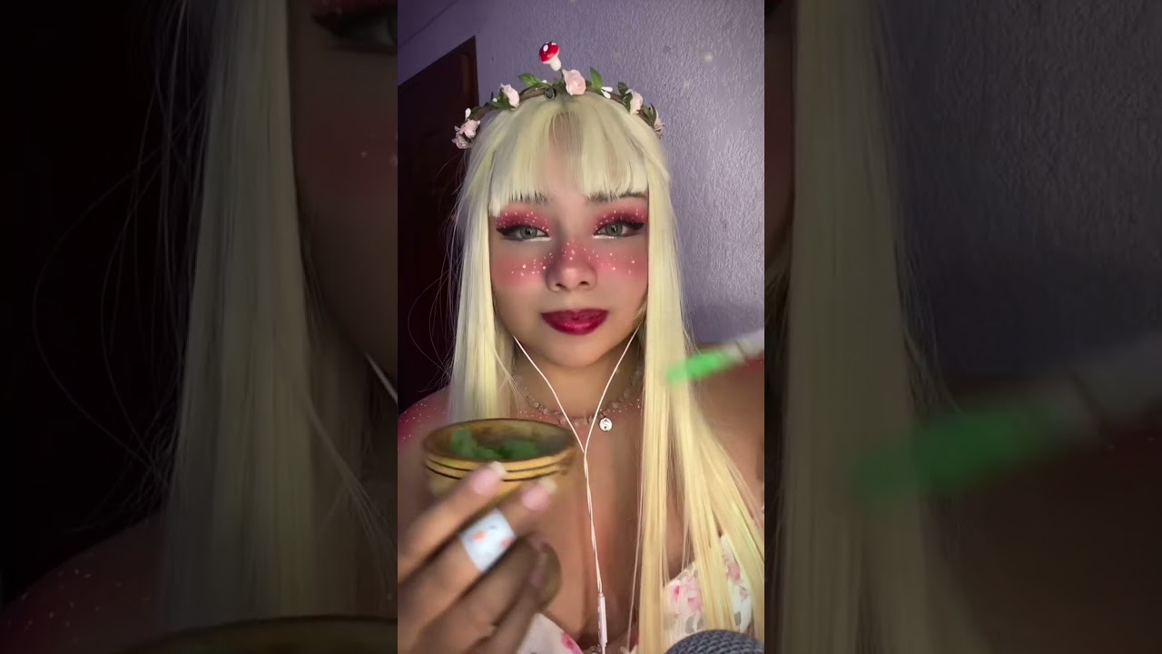 Una 👸🏼🍄 te cuida #asmrvideo #roleplay #princesa #susurros #relaxing