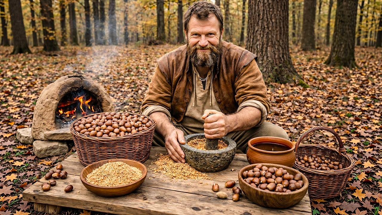 EICHELN Als Nahrung?! Die SCHOCKIERENDE Wahrheit Über Mittelalterliche Ernährung