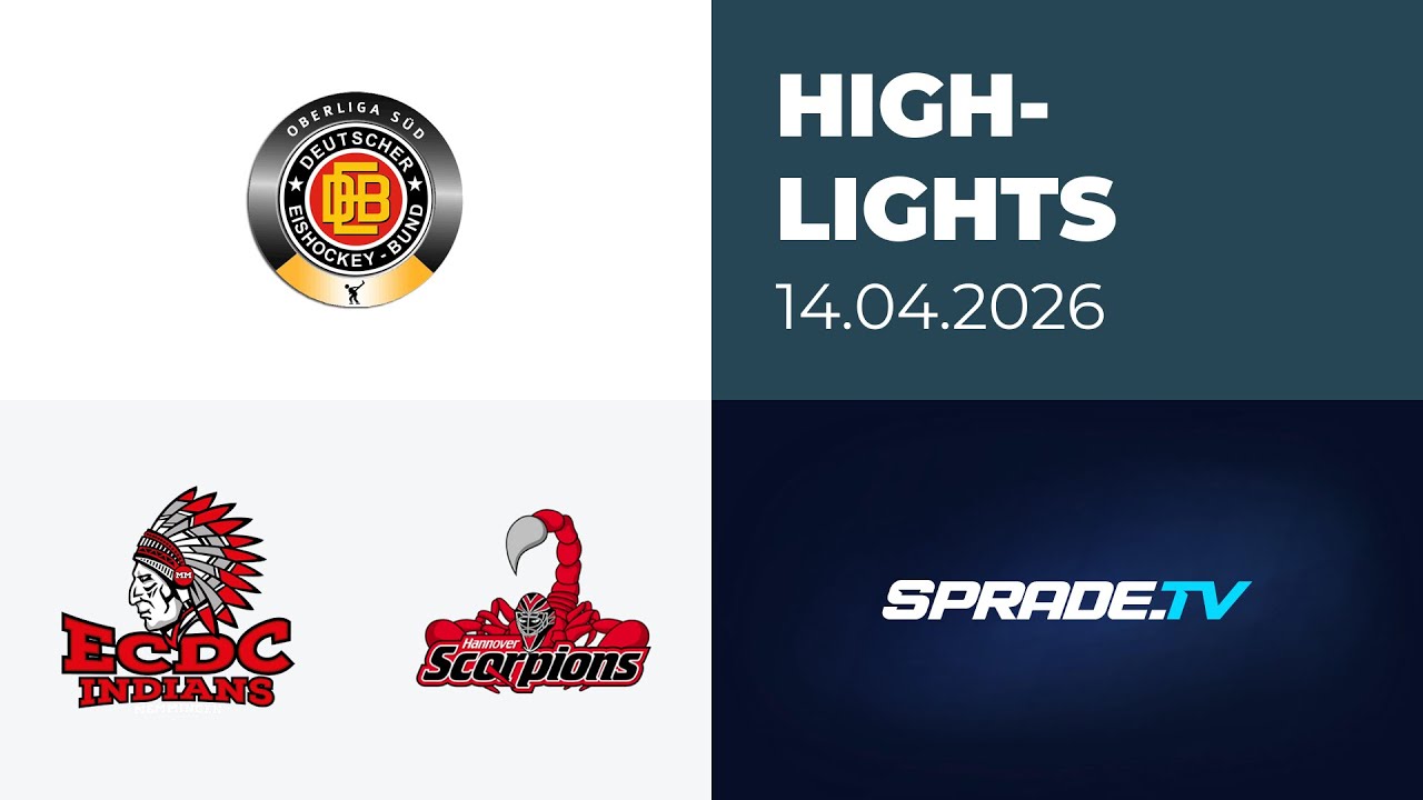 14.04.2026 - Highlights - ECDC Memmingen Indians vs. Hannover Scorpions