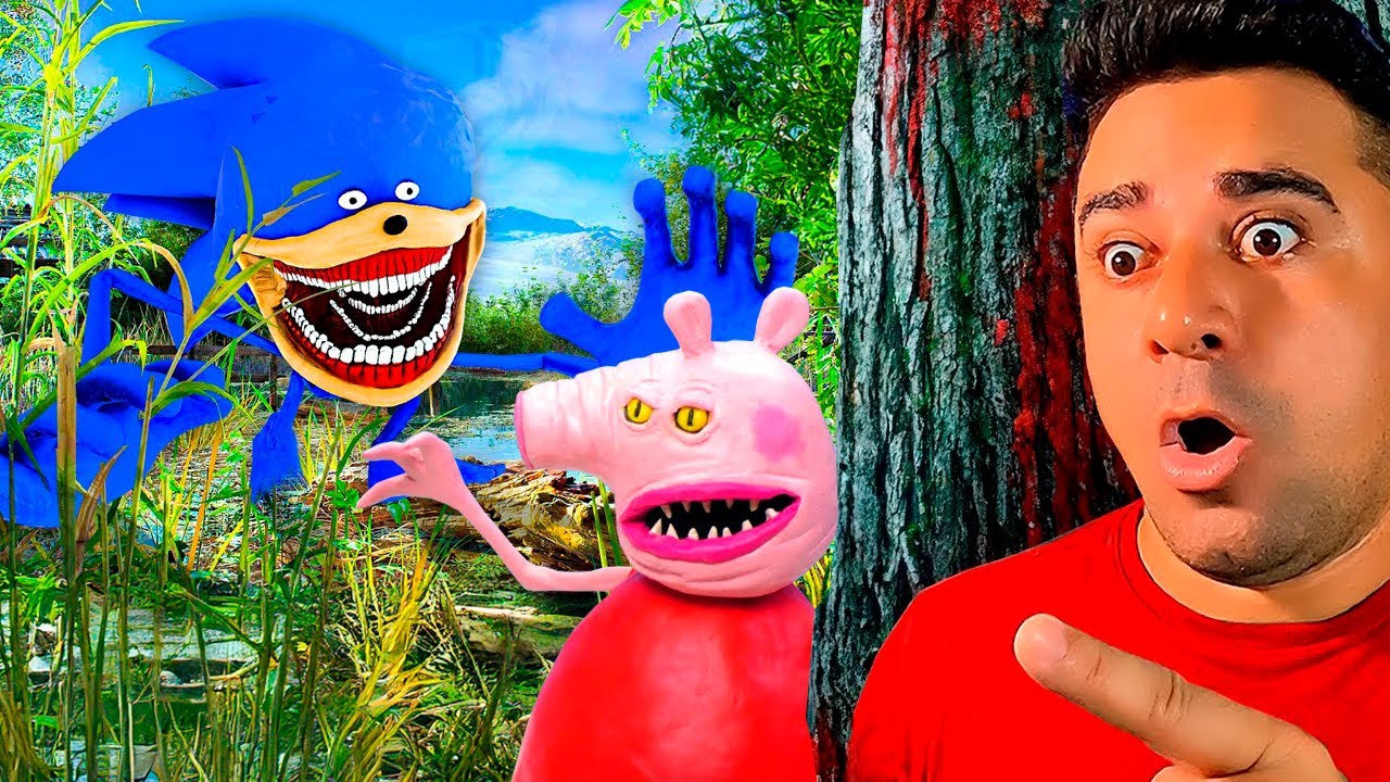 OS DESENHOS ANIMADOS MAIS LEGAIS DA PEPPA PIG e SONIC SHIN TAPES PRECISA DE AJUDA!!