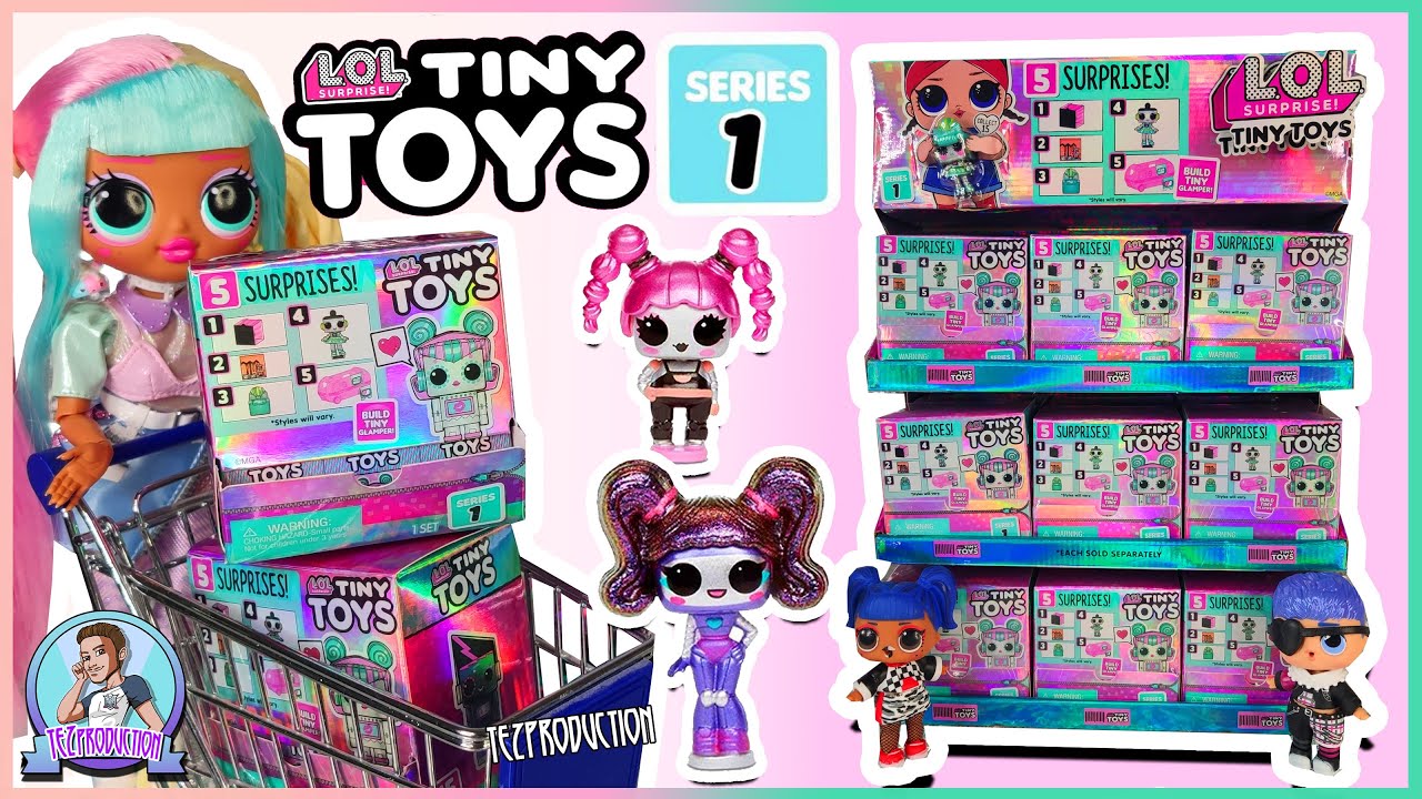 OUVERTURE 18 LOL SURPRISE TINY TOYS SERIE 1 !! FULL SET