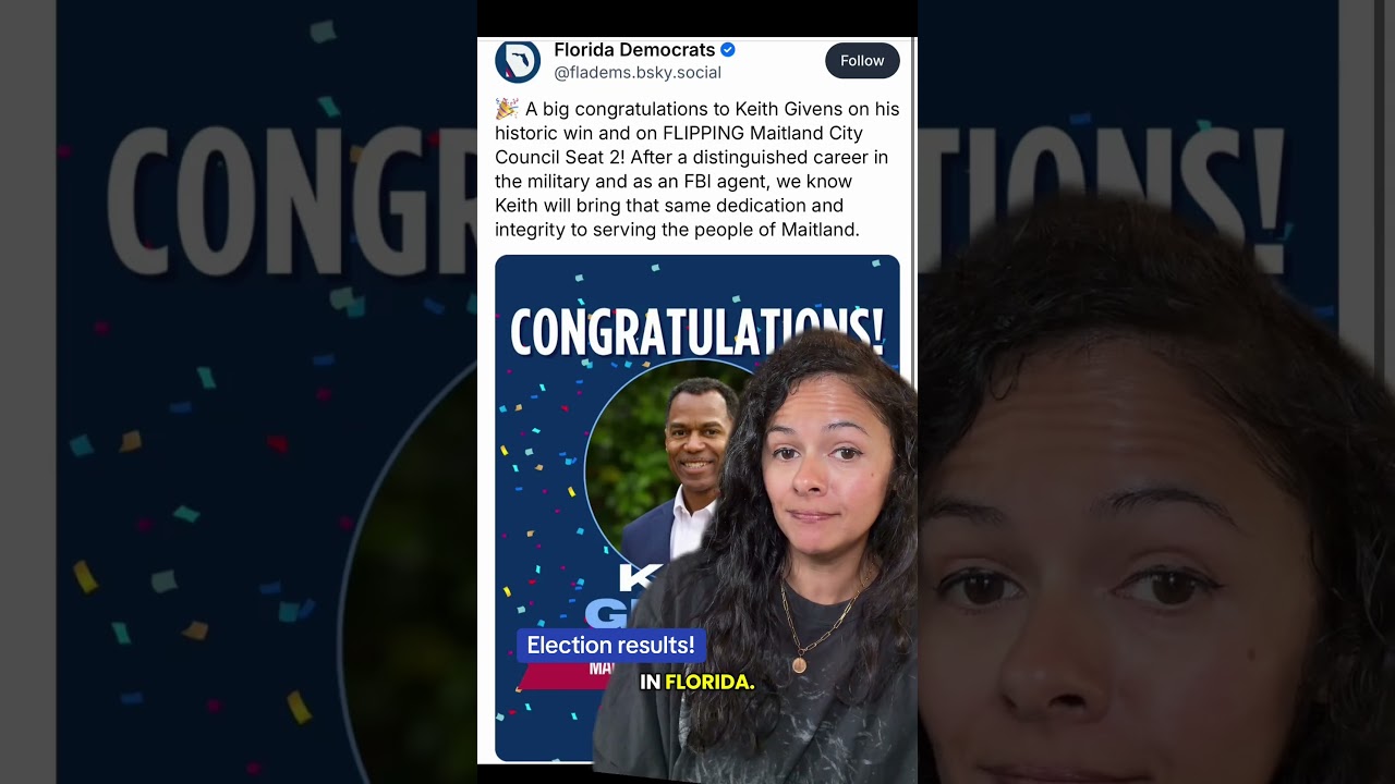 Last night&rsquo;s election results &mdash; good news for Democrats!