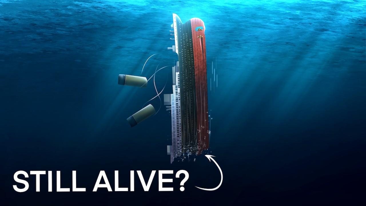 WAS ANYONE STILL ALIVE INSIDE TITANIC AFTER SHE SANK?!
