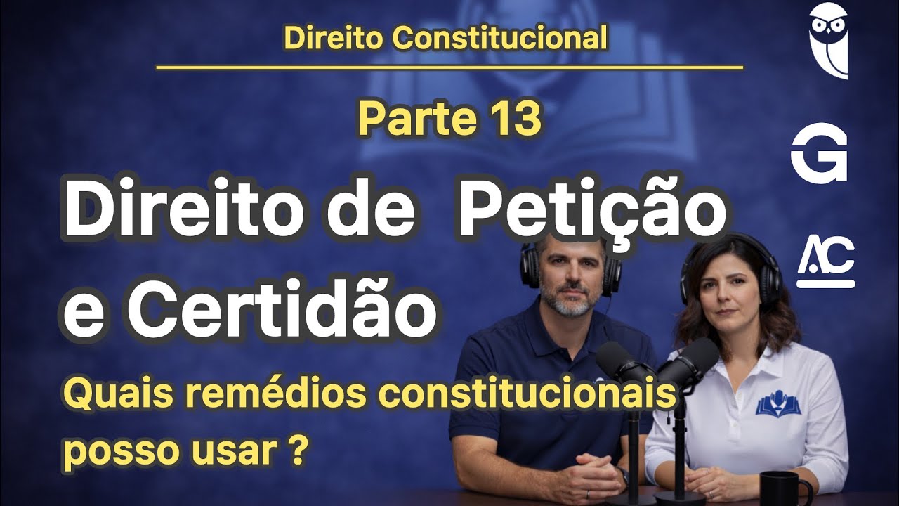 Direito de Petição e Certidão | Mandado de Segurança 
