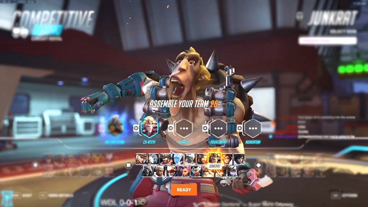 AQUAMARINE #1 JUNKRAT - 31 ELIMS! [ OVERWATCH 2 SEASON 8 TOP 500 ]