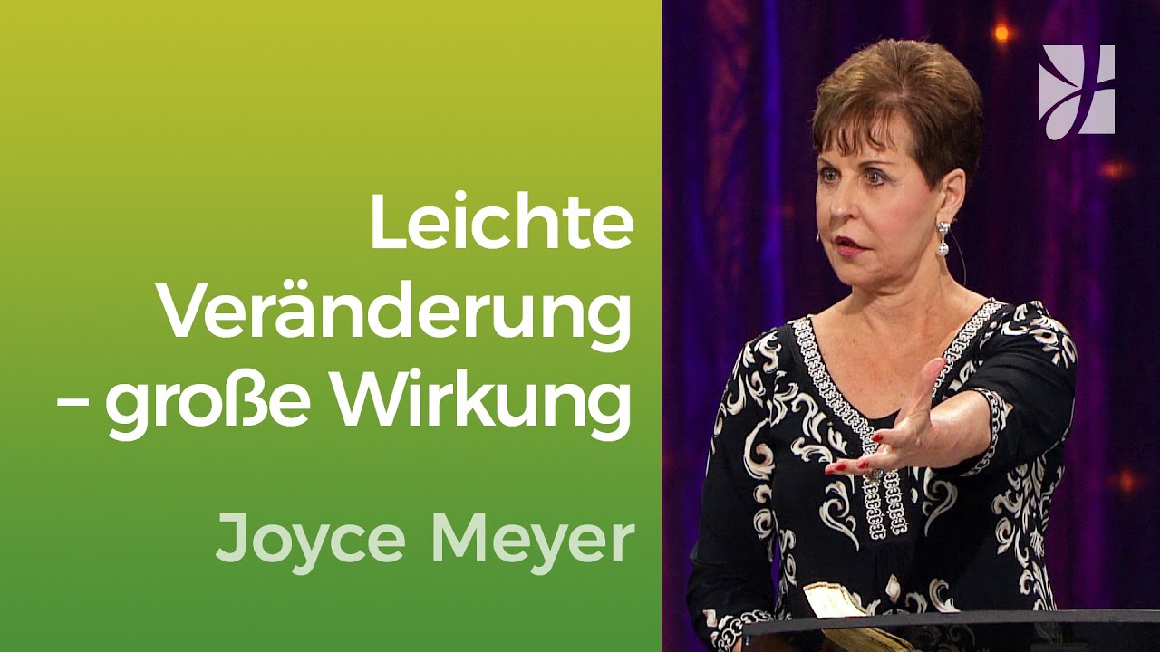 Ganzheitlich: Investiere in deine Gesundheit – Joyce Meyer – Mit Jesus den Alltag meistern