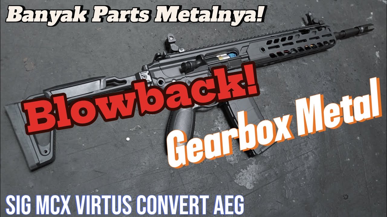 Sijun SIG MCX Virtus WGB Convert AEG | Airsoft Automatic