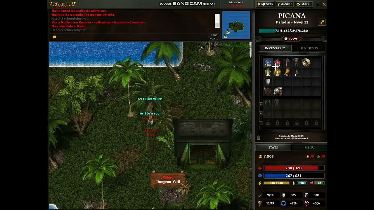 Ao 20 version definitiva, NIVEL 33, EL NUEVO NAGAS- POLO SUR SIN INVI. PICANA #argentumonline