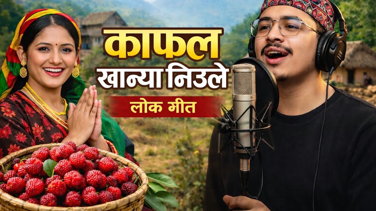 नयाँ लोक गीत  काफल खान्या निउले | Naresh Sukmali