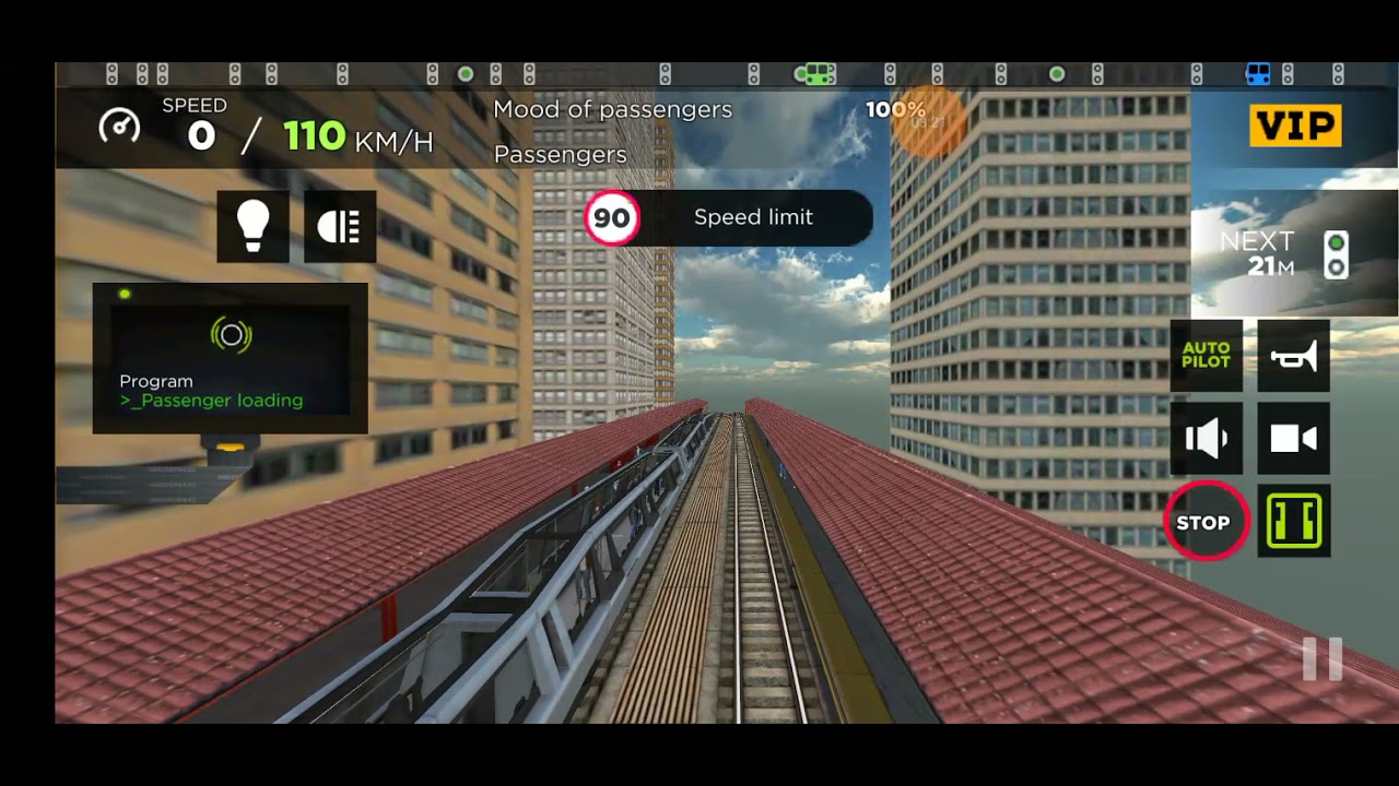 Карам Cyber Train в Subway Simulator 3D Нова актуализация
