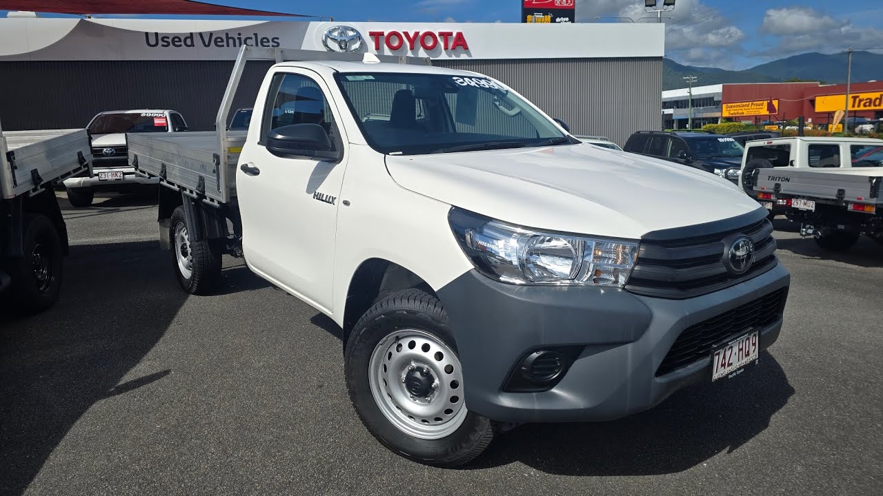2023 Toyota Hilux Workmate Hi-Rider done 55000kms HD Virtual Tour for Mark in Mackay 