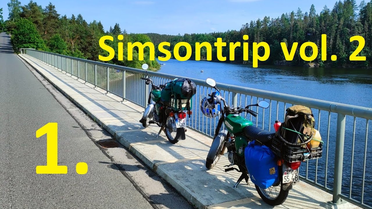 Trojstátí?  | Simson S51 Elektronik | Simsontrip vol. 2/1 | Přes Krušné hory a na nejnižší bod ČECH