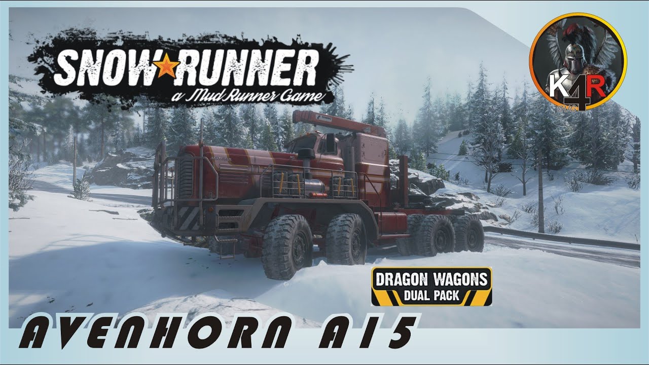 SnowRunner Avenhorn A15 Reviev - nowa ciężar&oacute;wka z Dragon Wagons Dual Pack / PL
