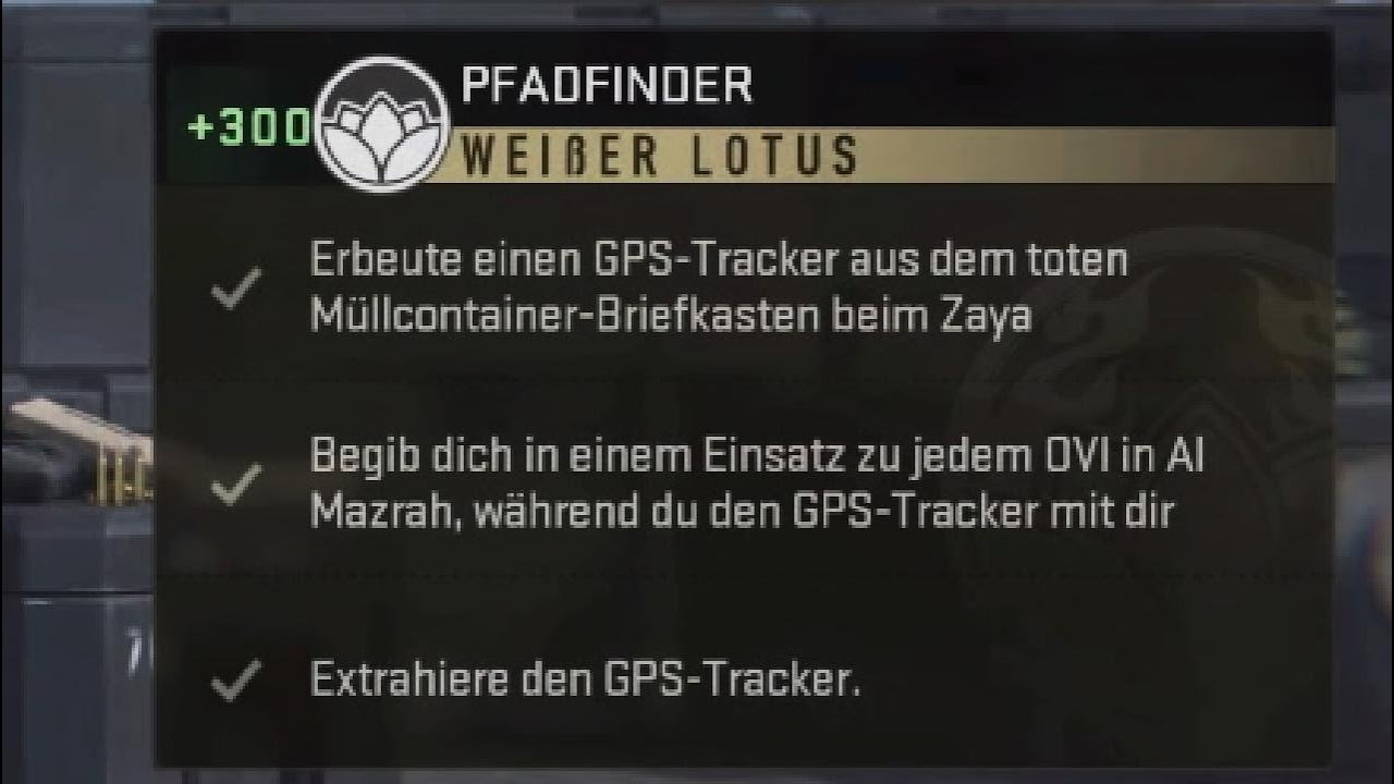 DMZ - Weißer Lotus - Pfadfinder