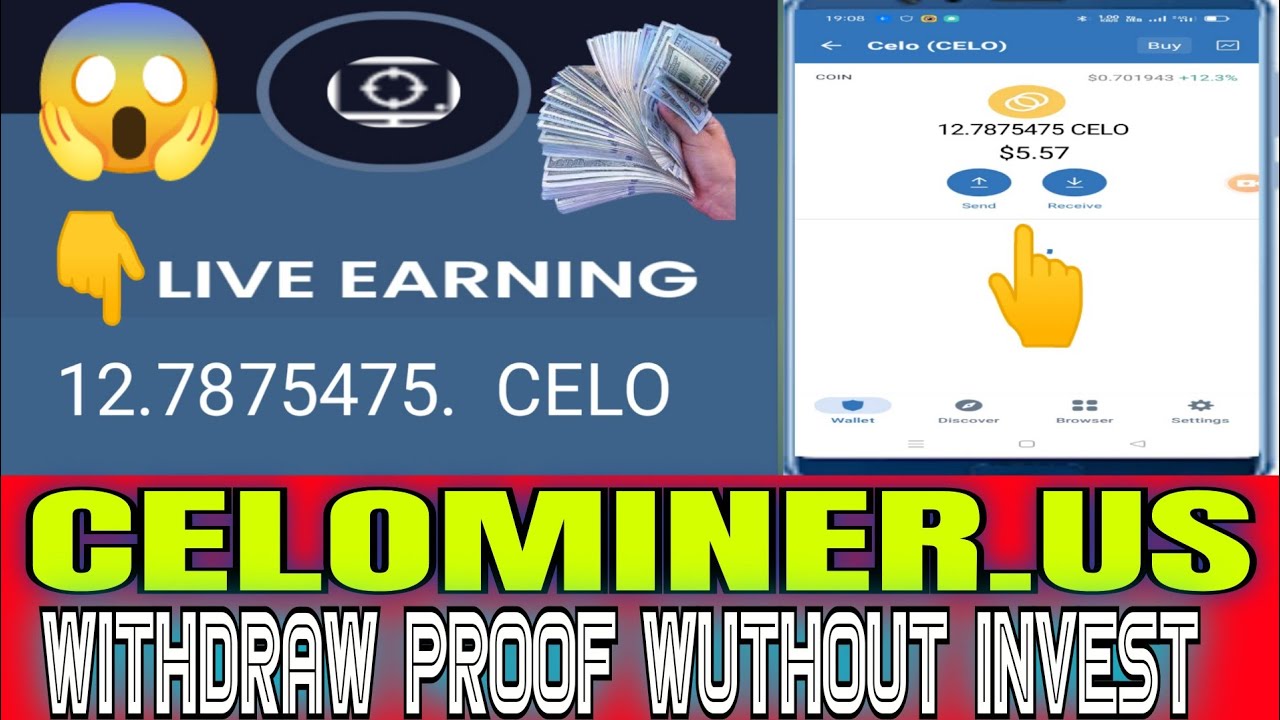CELOMINER.US WITHDRAW PROOF REAL OR FAKE || WITHOUT INVESTMENT #technicalpk