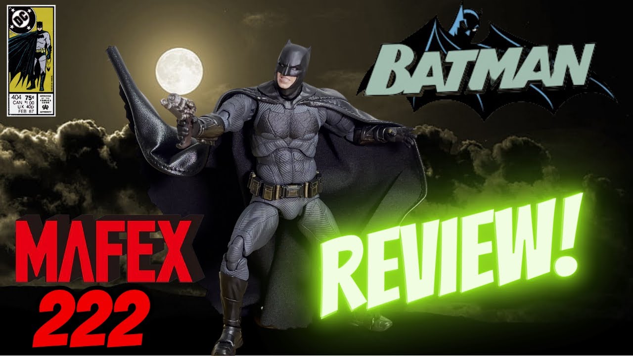 MAFEX 222 Batman (Zack Snyder's Justice League Version) - REVIEW