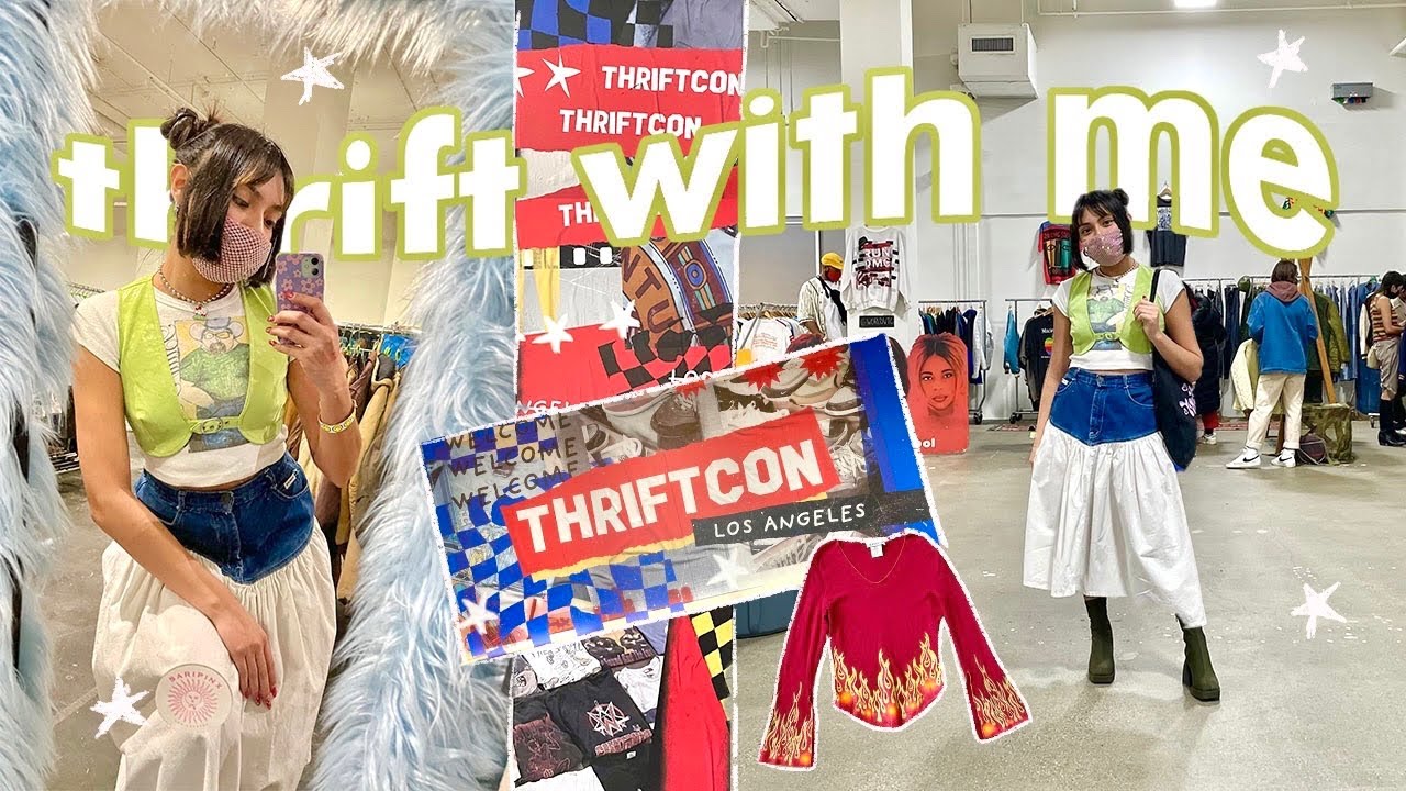 THRIFT WITH ME at THRIFTCON // $100 budget ~ is it *WORTH* it???