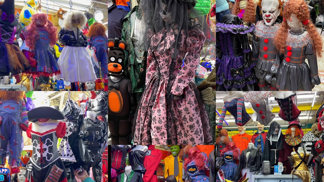 🎃 Disfraces PREMIUM 👻 Mercado SONORA en Centro CDMX | Disfraces Halloween/Día de muertos