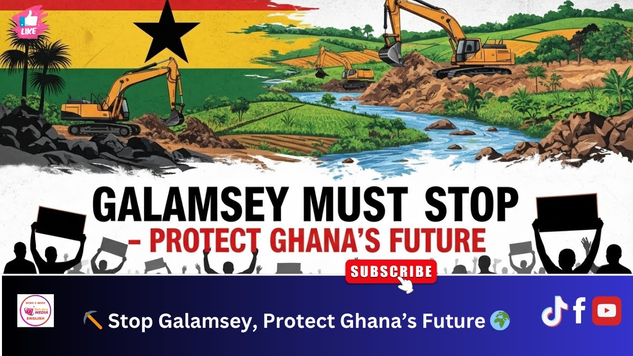 ⛏️ Stop Galamsey, Protect Ghana’s Future 🌍