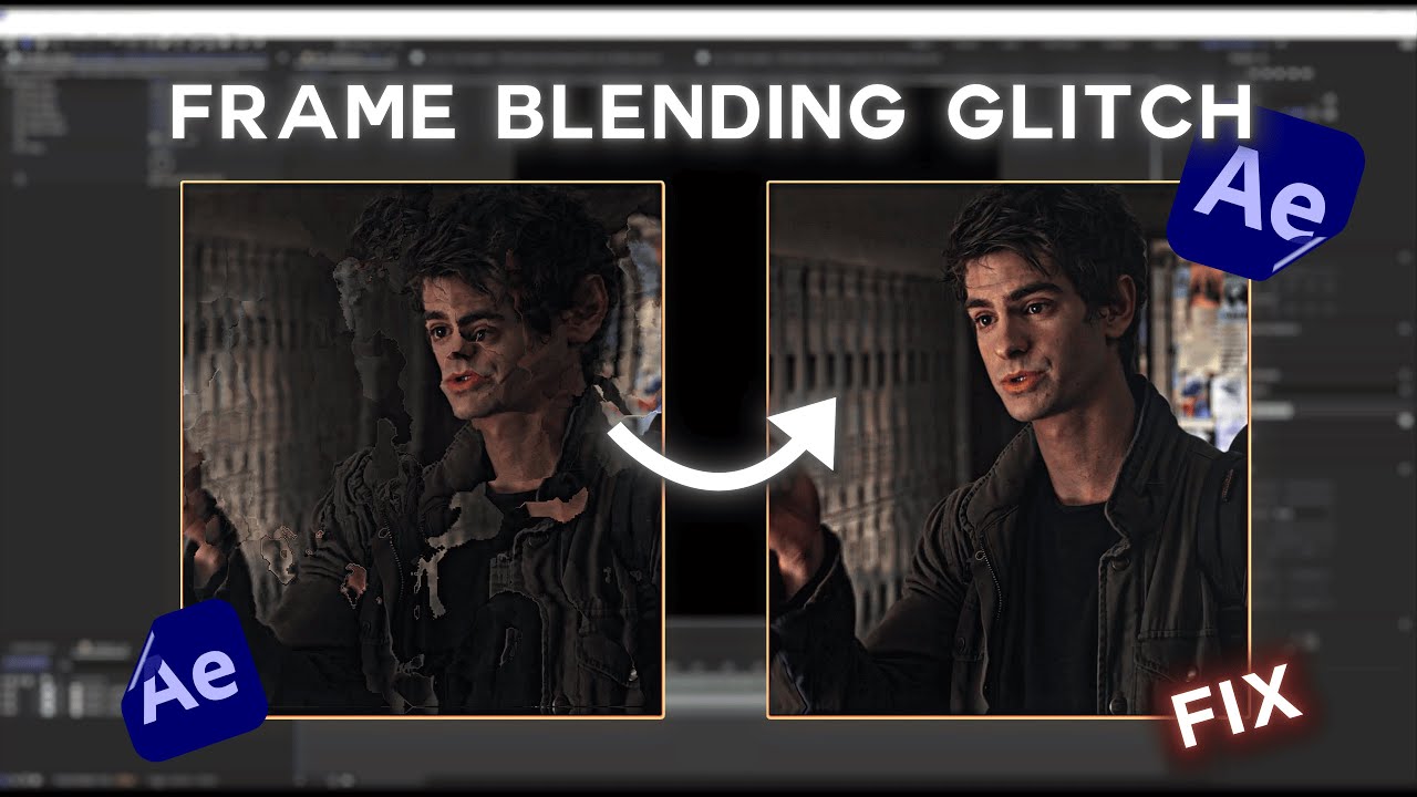How to Fix Frame Blending Glitch on After Effects