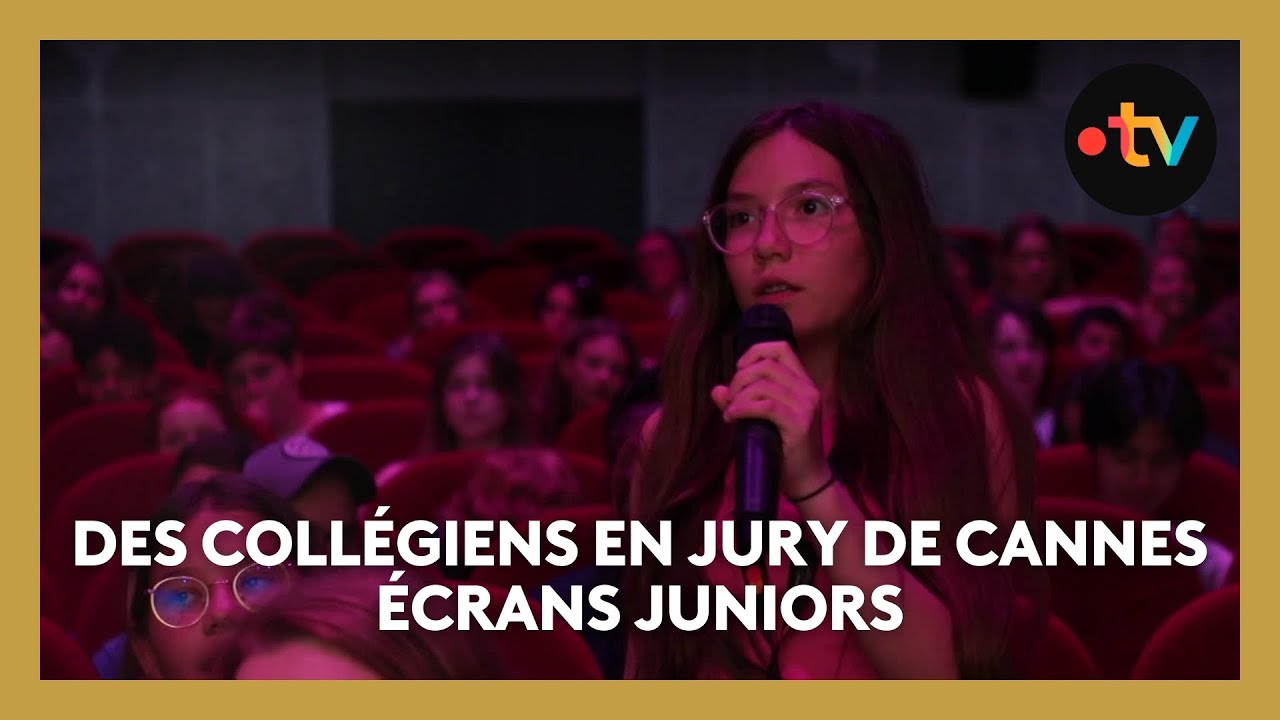 #Cannes2024. Des coll&eacute;giens en jury de Cannes &Eacute;crans Juniors