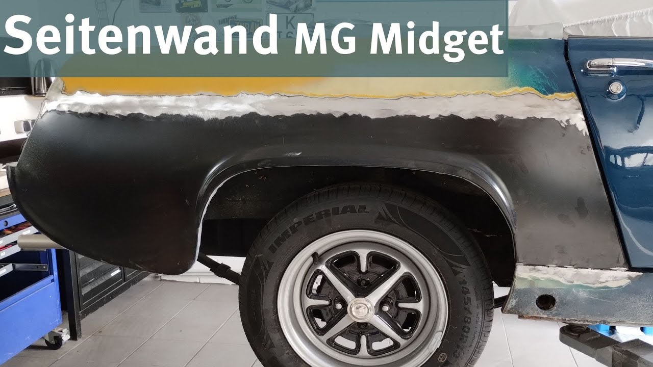 Teilersatz, Teil 2: Seitenwand vom MG Midget