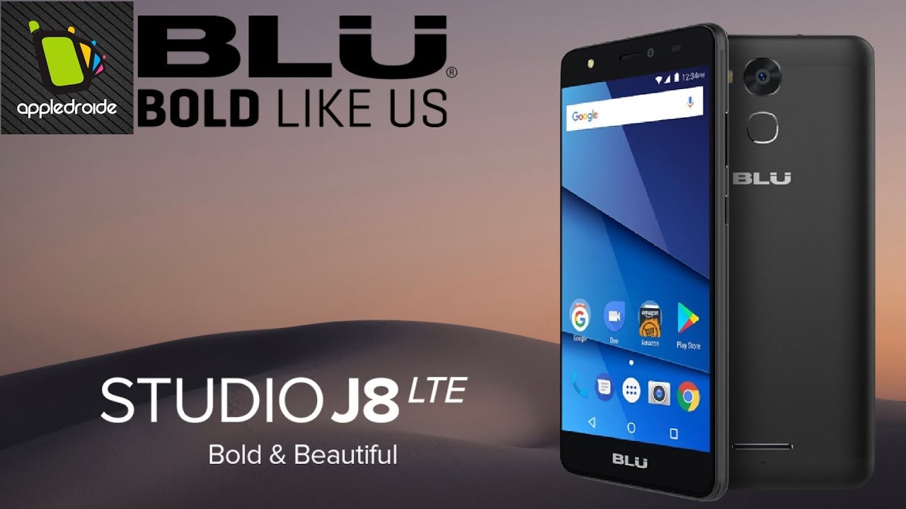 Blu Studio J8 Aluminio y lector de huellas en un Android económico