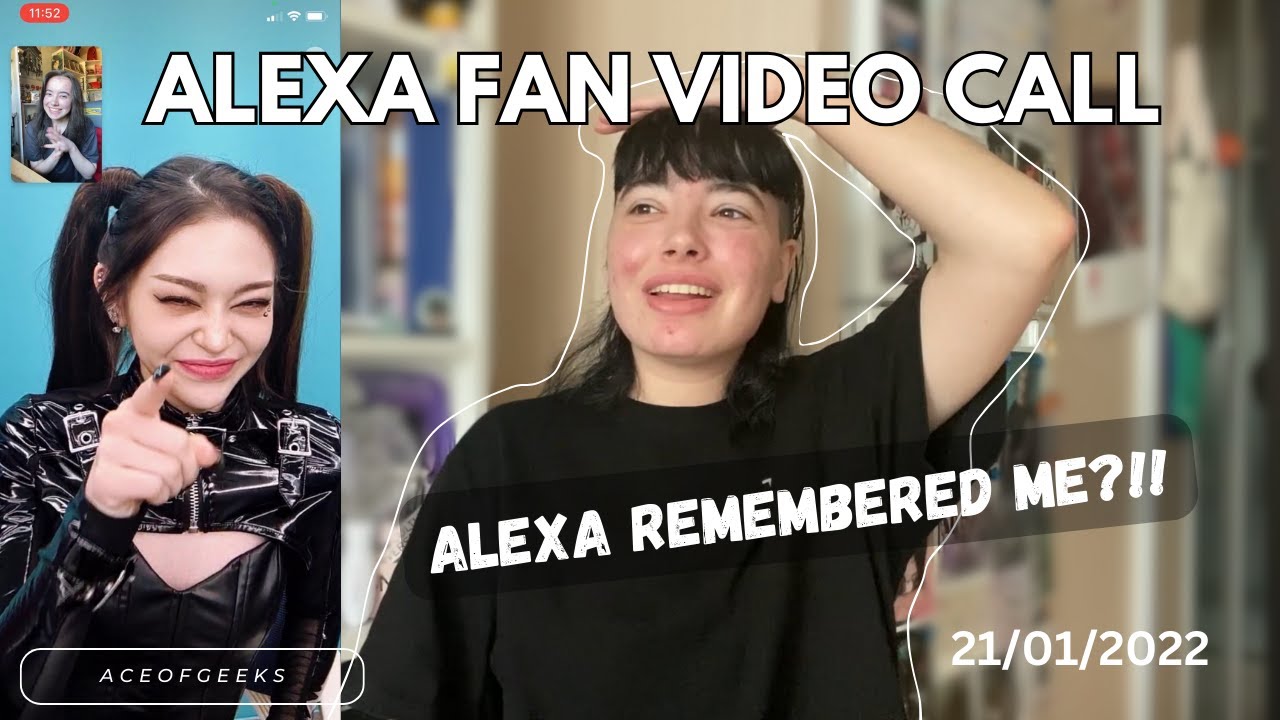 AleXa Remembered Me! (My 2nd Fancall 21/01/2022)