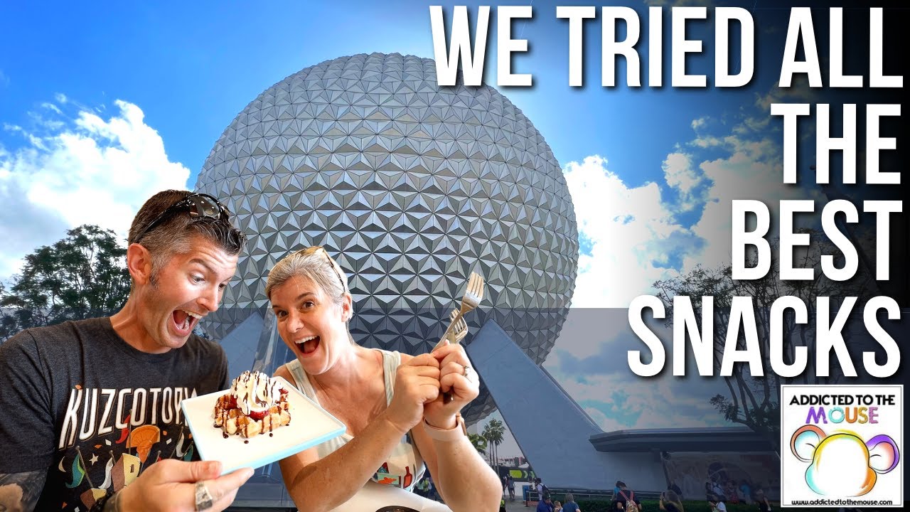 We Tried All the BEST Snacks in Epcot | Walt Disney World