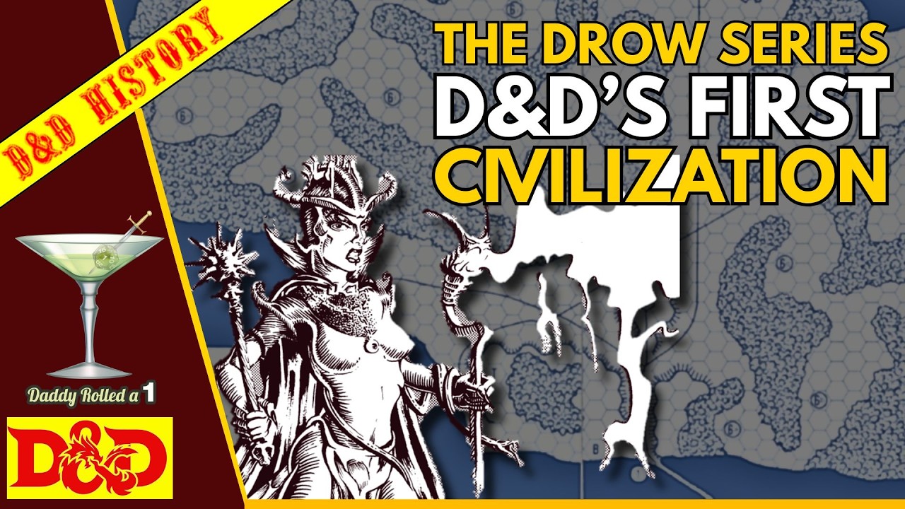 🎲🐉The Drow Series (D1-3): The First Civilization & Why It Mattered