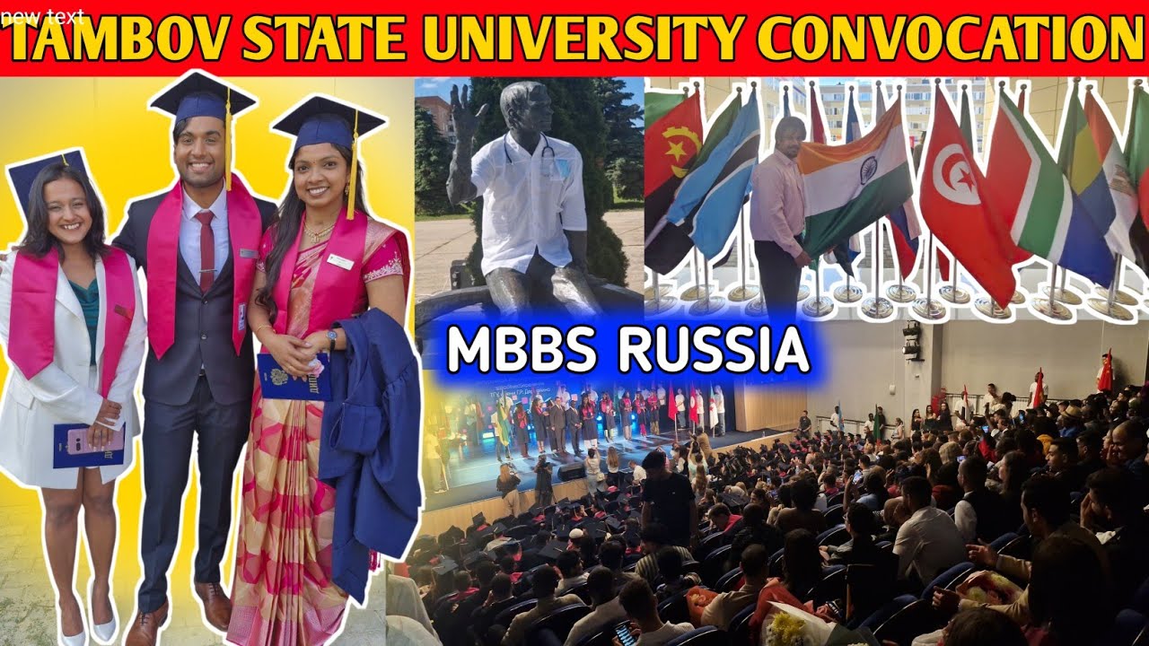 Tambov state medical university Convocation 🇷🇺ll Mbbs graduation ceremony in russia 🏥 #mbbsrussia
