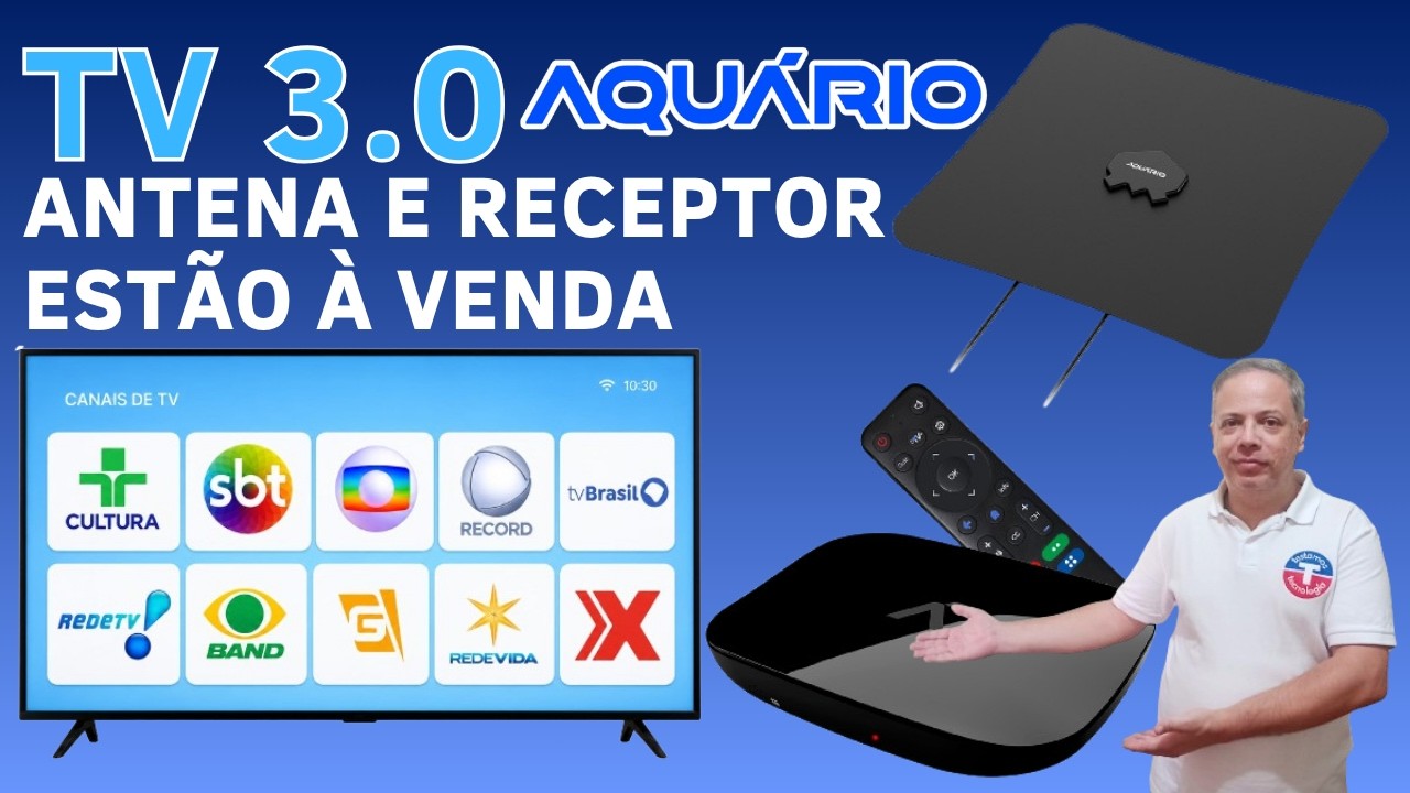 O Primeiro Kit Receptor e Antena da TV Digital 3.0 est&aacute; &agrave; venda