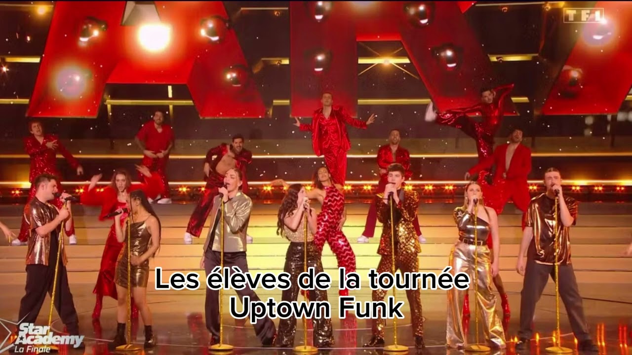 Les élèves de la tournée - Uptown Funk ( Star academy 2023 )