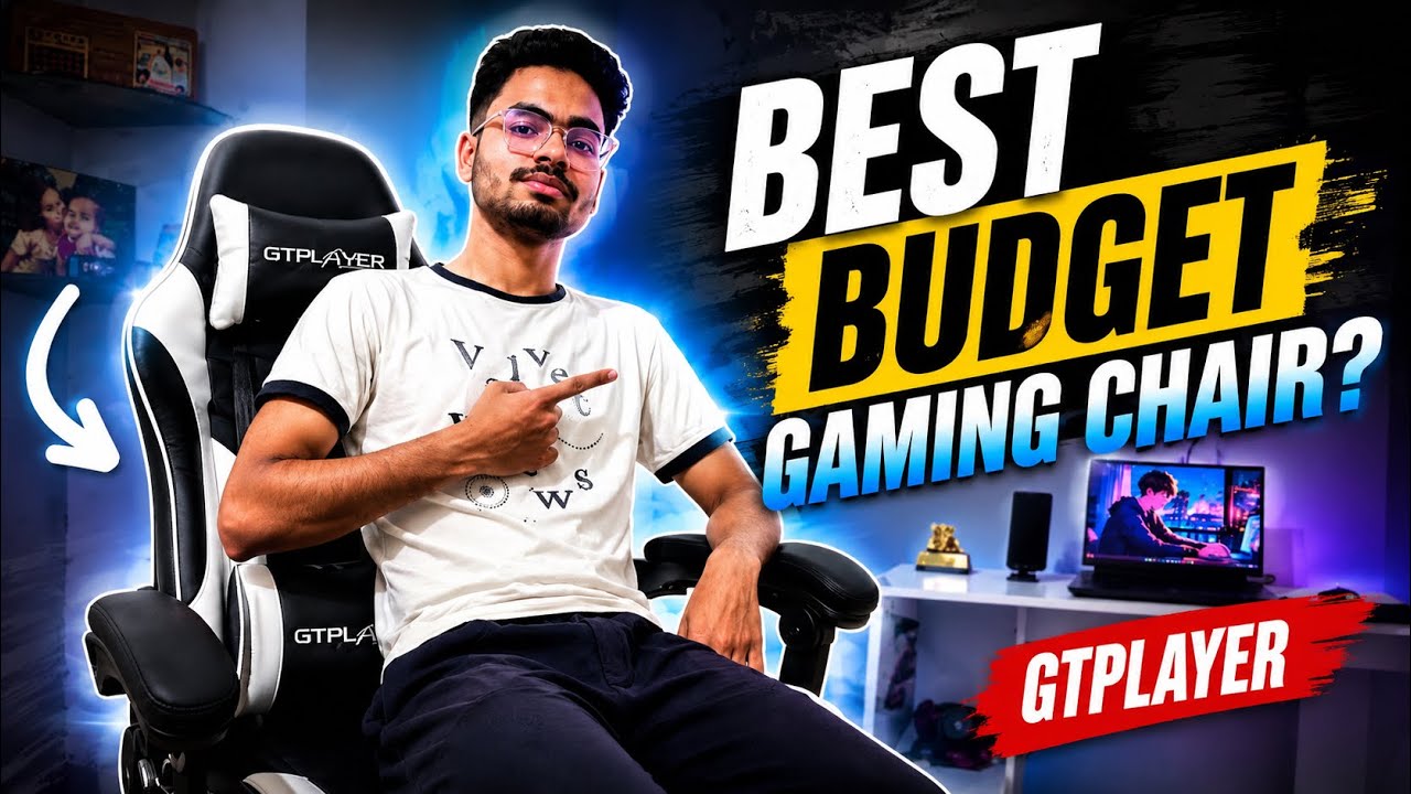 GTPLAYER Gaming Chair Under ₹11,000 😱 Worth Buying in 2026?