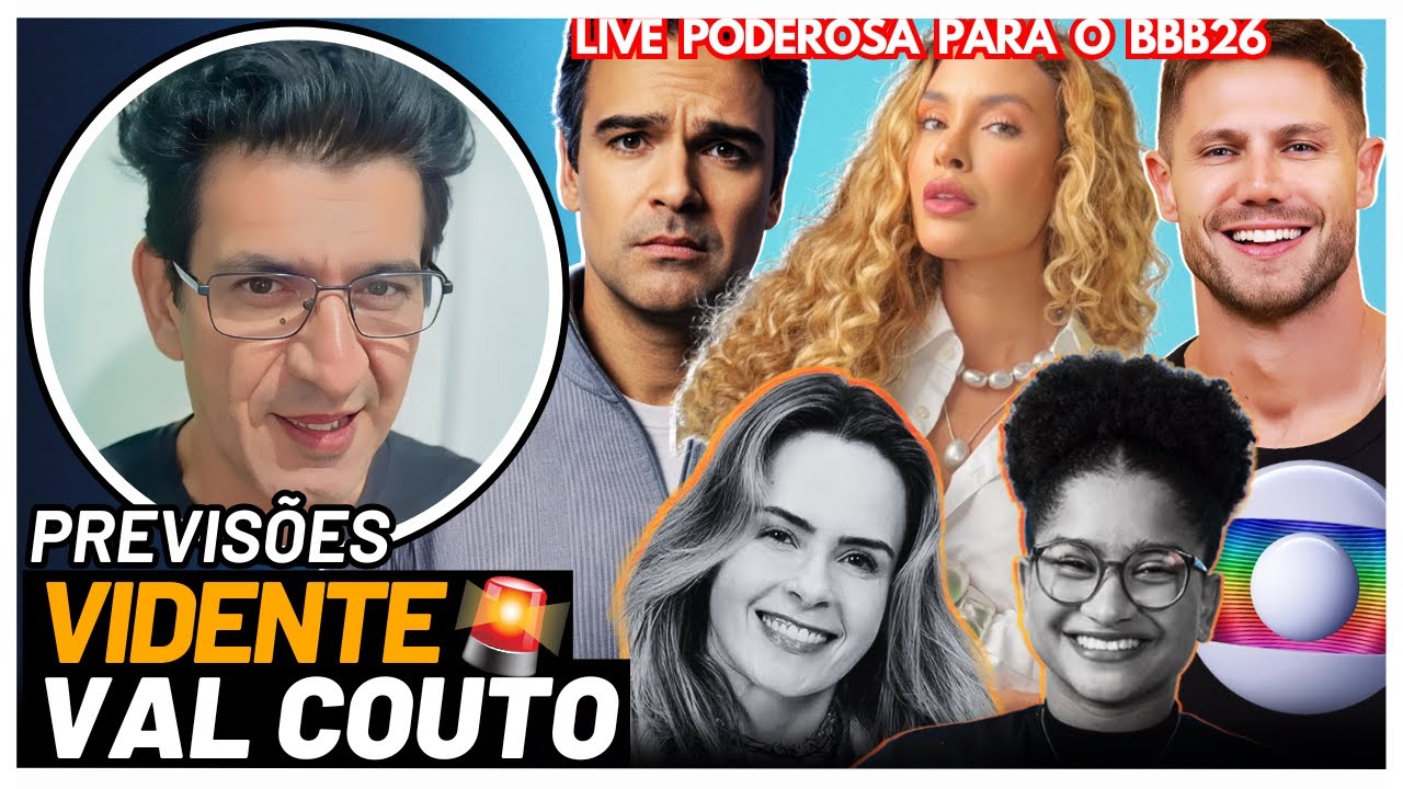 💥 BBB26 I VIDENTE VAL COUTO ALERTA SOBRE O FUTURO DOS PARTICIPANTES