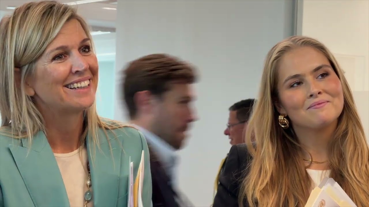 Op hoge hakken door Washington - Amalia en Máxima bezoeken Wereldbank