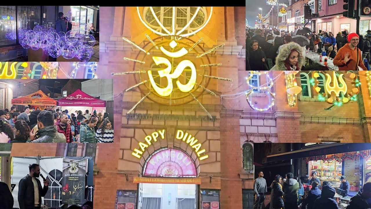 DIWALI   LEICESTER   BELGRAVE   2025  ||   4K