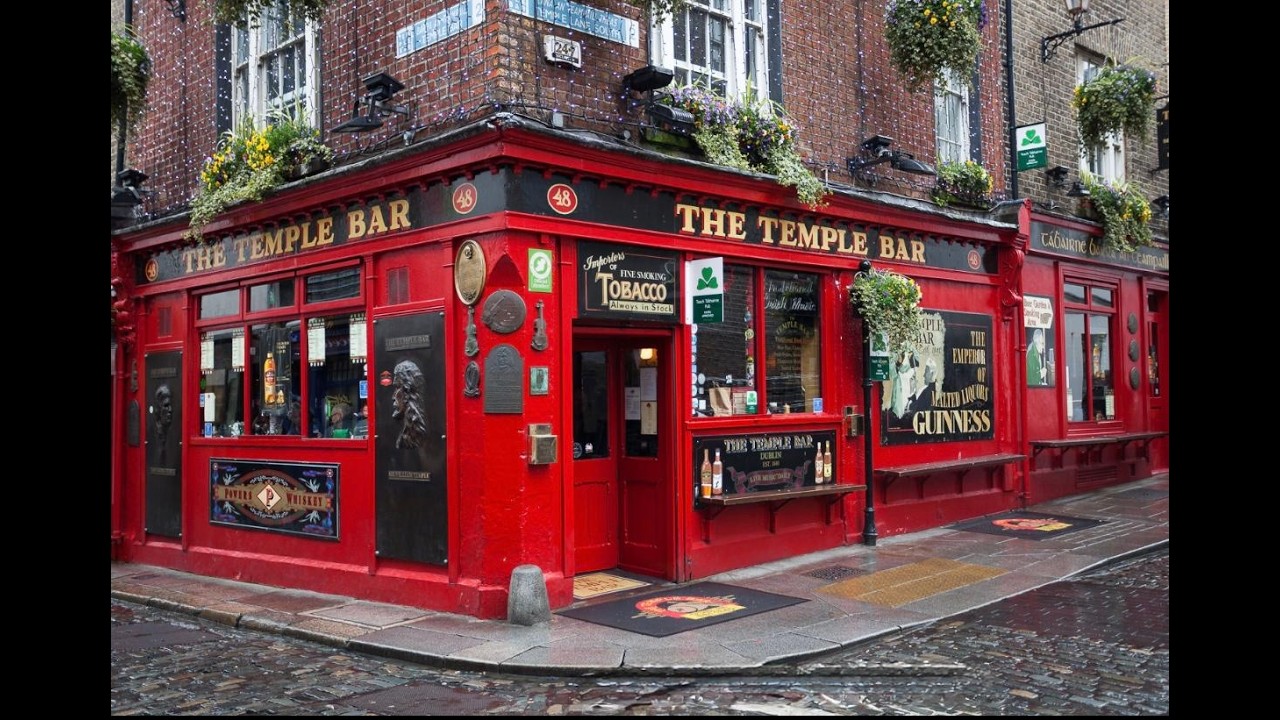 The Temple Bar , Dublín. Irlanda