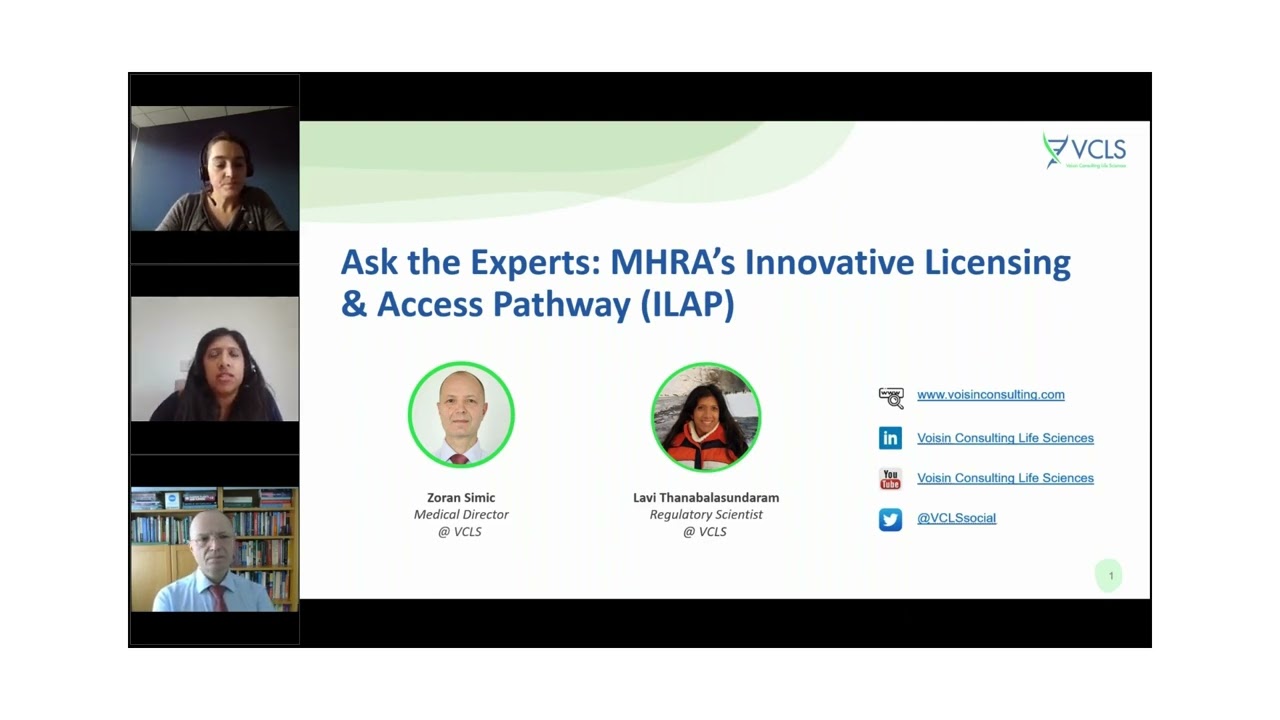 2023 03 21 Ask the experts: MHRA’s Innovative Licensing and Access Pathway (ILAP)