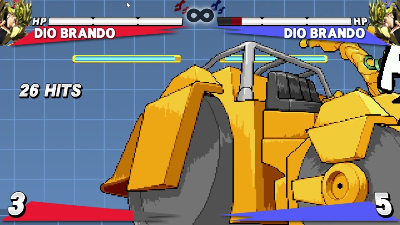 Super Smash Bros. MUGEN: Anaxos' Dio Brando Demo