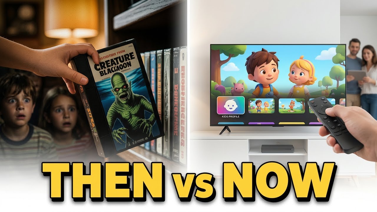 Movie Parenting Then vs Now - We Saw Things Kids Can't Handle