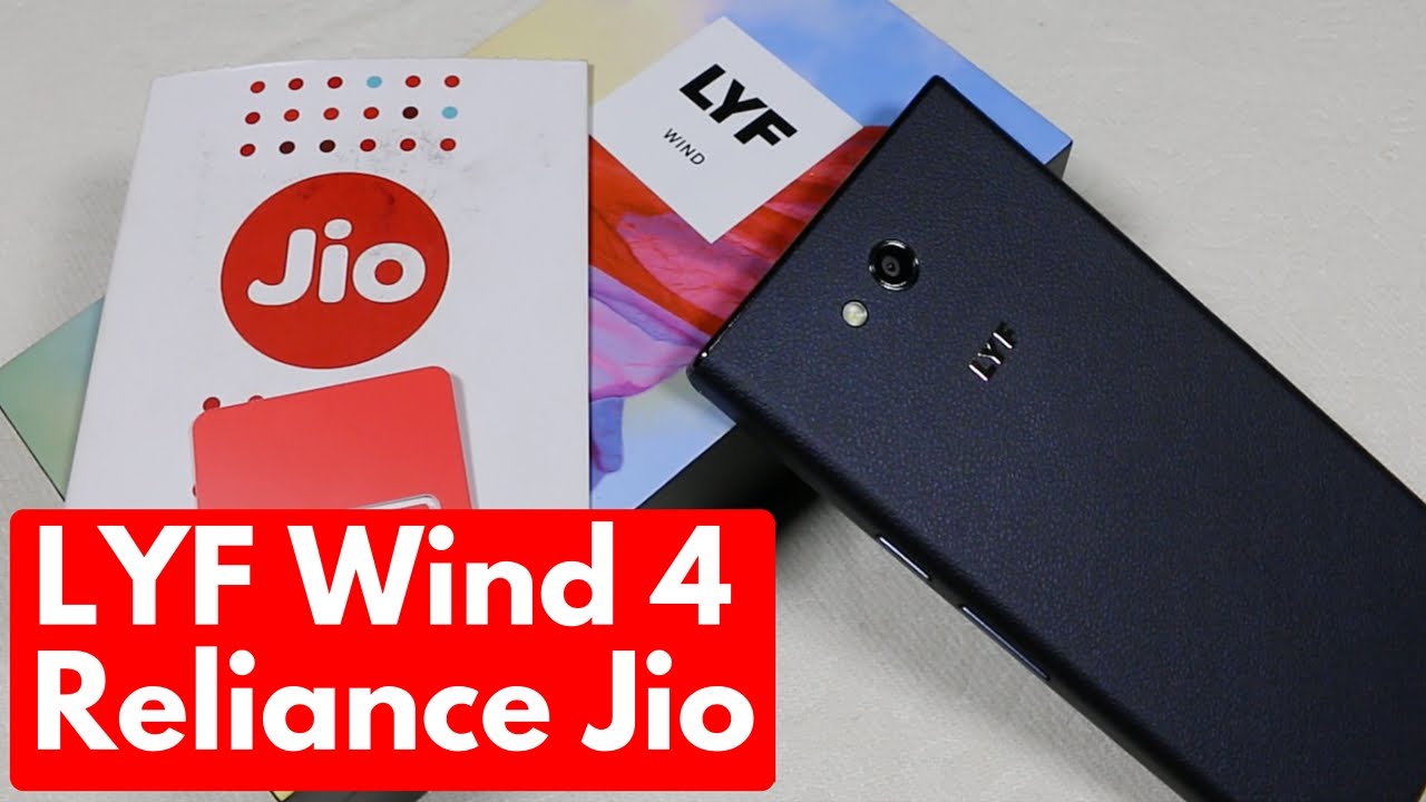LYF Wind 4 Unboxing & Overview | Reliance Jio Features