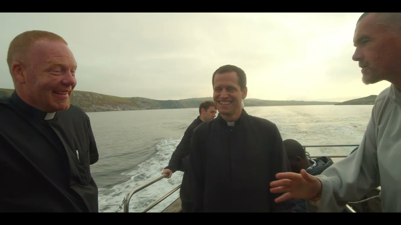 Consecration of Ireland on Skellig Michael