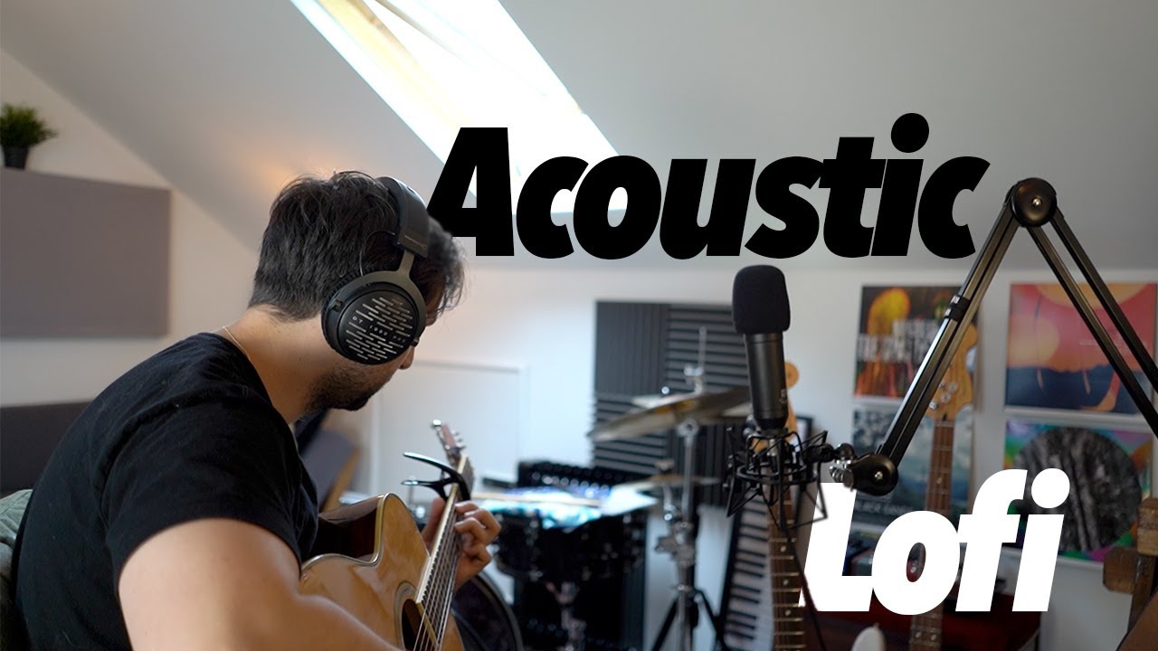 Making An Acoustic Guitar Based Lofi Beat From Scratch [Free Samples]