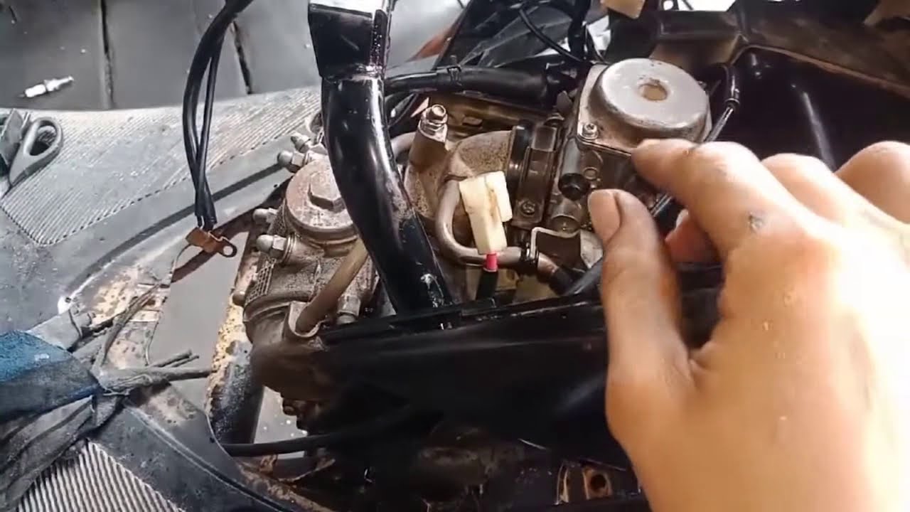Mio sporty susah nyala /gak bertenaga
